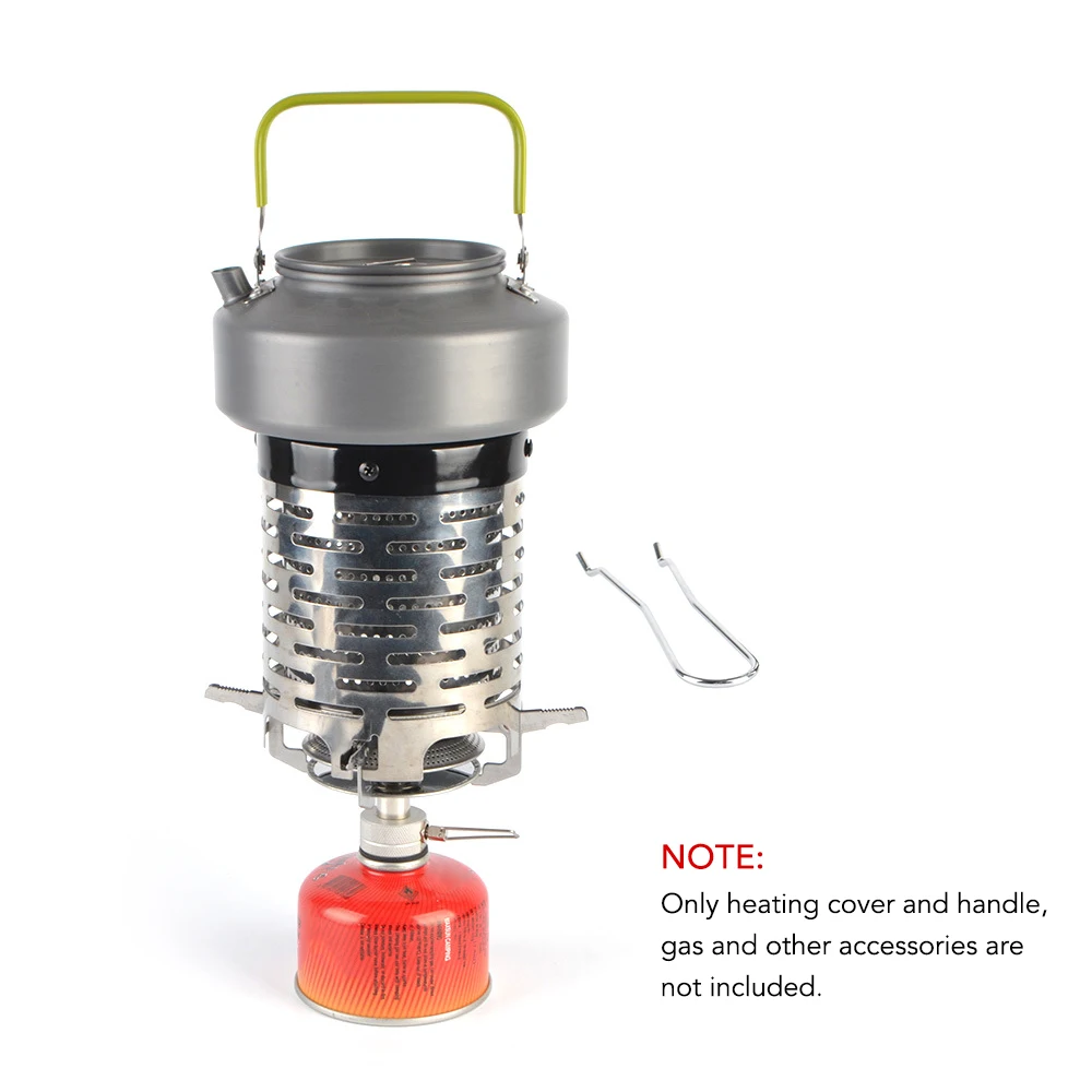 Уличный мини-обогреватель для кемпинга портативный двухслойный нагревательный