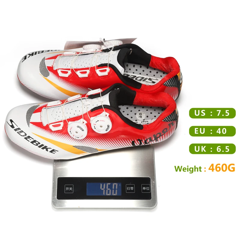 Обувь для велоспорта Sidebike из углеродного волокна обувь езды на велосипеде с