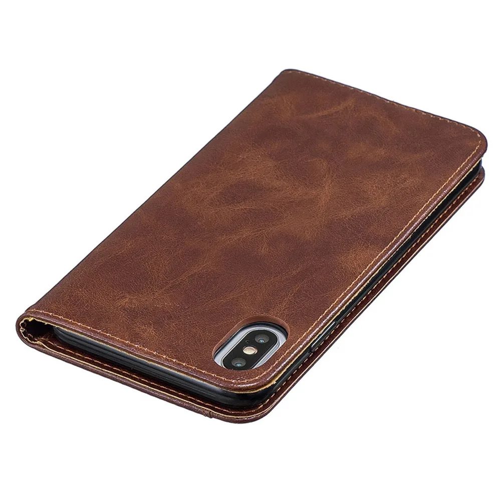 Роскошный флип чехол KISSCASE из искусственной кожи для телефона iPhone 7 plus 8 6 6s X XS max XR 11