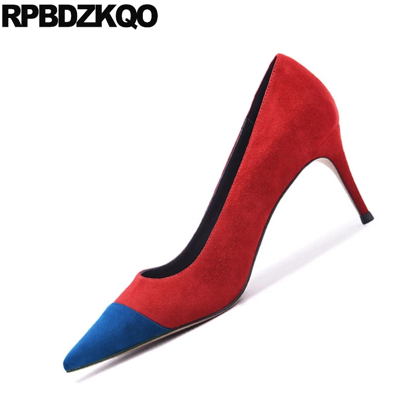 Тонкая обувь в китайском стиле высококачественные женские туфли с острым носком