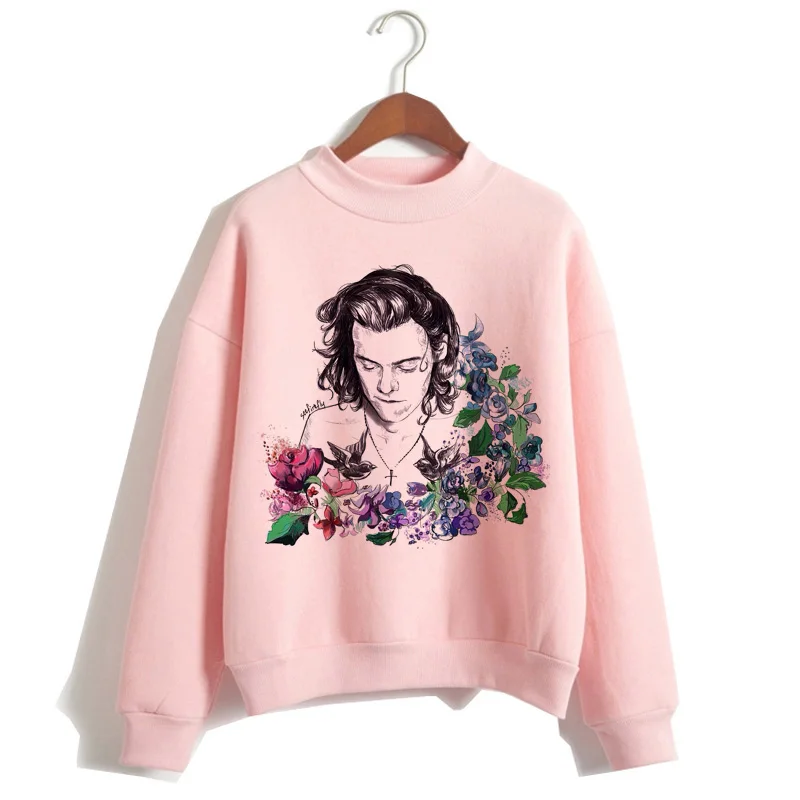 Harry styles, Женская толстовка с капюшоном, уличная одежда, негабаритный принт, круглый вырез, толстовка с капюшоном ulzzang, хип-хоп пуловеры, женская одежда - Цвет: 185