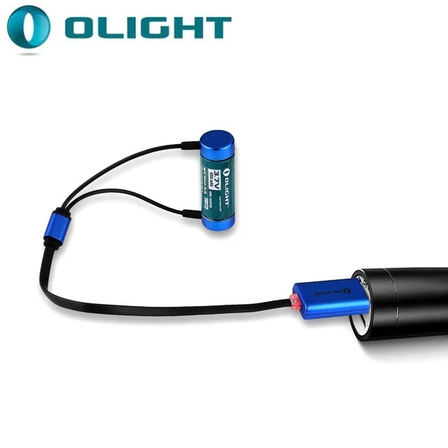Olight UC магнитное зарядное устройство USB совместимо с литиевыми аккумуляторами с номинальным напряжением от 3,6 В до 3,7 в. Никель-металл-гидридного аккумулятора