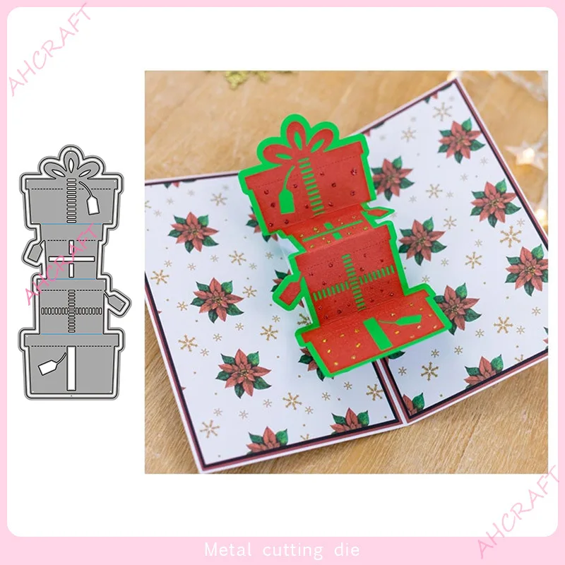 

Металлические трафареты с открытой картой в подарок, трафареты для «сделай сам», граница, скрапбукинг, декоративное тиснение, ручная работа...