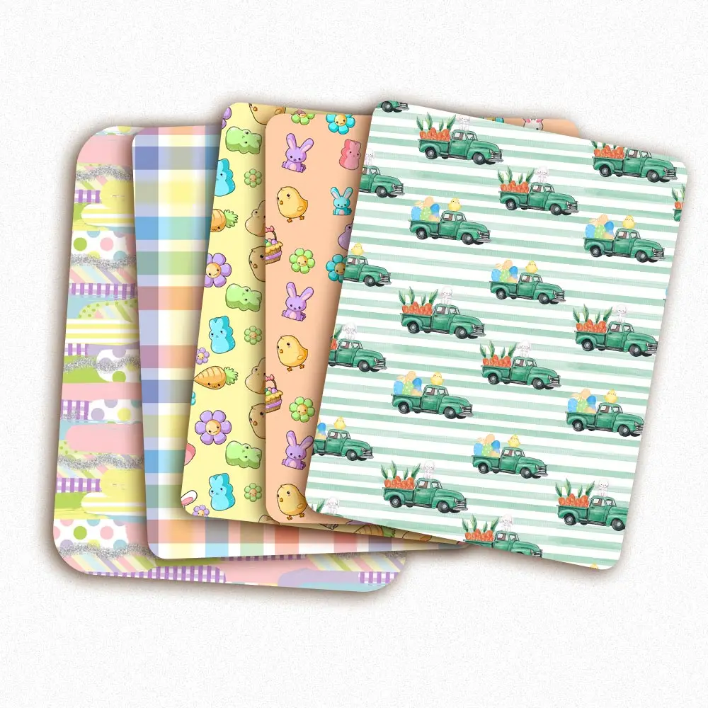 

New Polyester And Cotton Fabric Hand Drawn Style Print For Hand Sewing DIY Craft Making Handbook Cover Material 45 * 145cm/pc