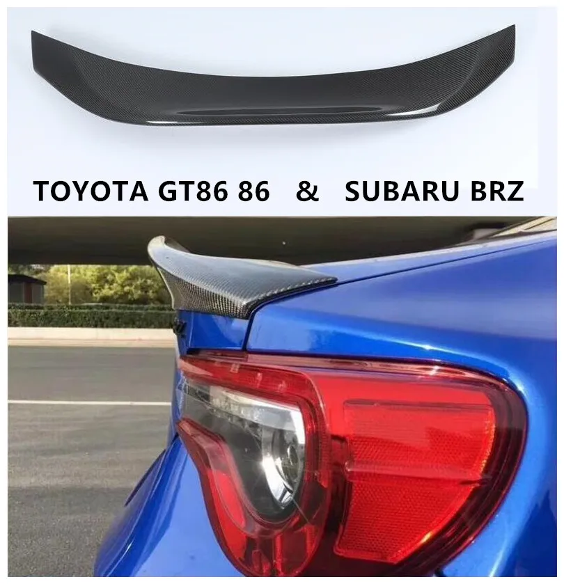 Спойлер из углеродного волокна для Toyota GT86 86 &amp SUBARU BRZ 2012 2013 2014 2015 2016 2017 2018 Высокое