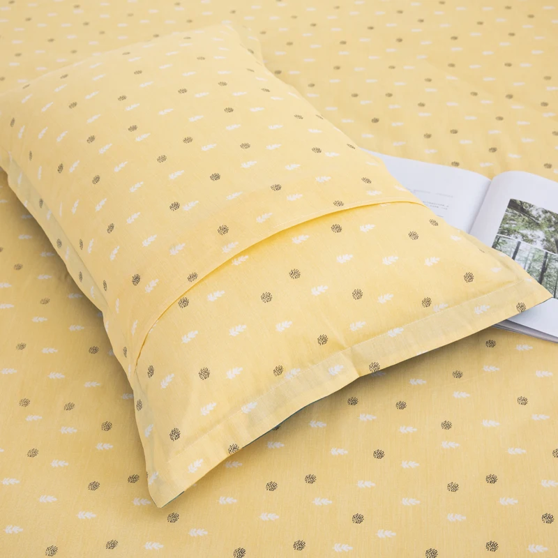 

Cotton Pillowcases printing pillow cover Brief Style Pillow Case Cover Envelope pillow case 48x74cm free shipping