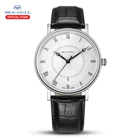 2020 seagull mens watch fashion business automatic mechanical watch sapphire waterproof belt couple style watch 819 11 6022