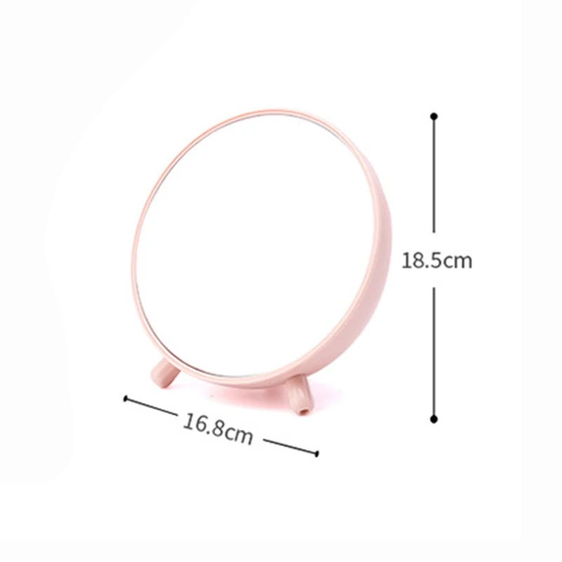 2 шт. Скандинавское настольное зеркало для хранения креативный круглый рабочий