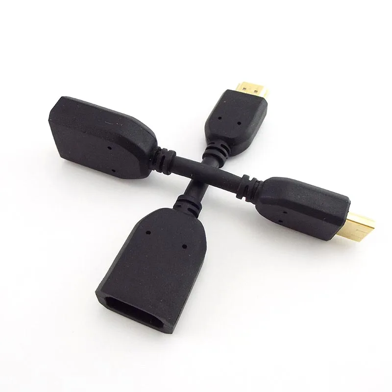 Совместимый с HDMI удлинитель кабеля Crod Mini 11 см 1080P Регулируемый поворотный