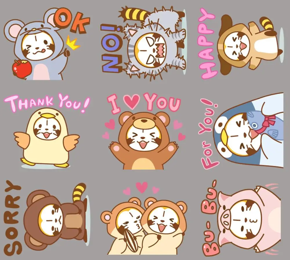 

24pcs Anime Cartoon Album Scrapbook Waterproof Decoration Sticker DIY Handmade Gift Scrapbook Sticker