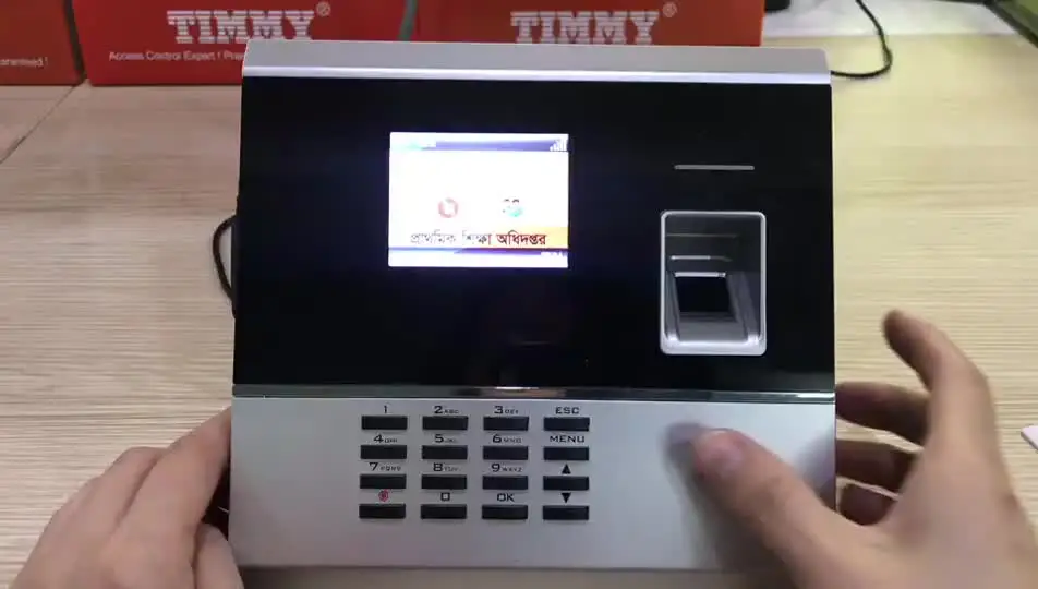 

Wi-Fi биометрический рекордер времени и отпечатков пальцев