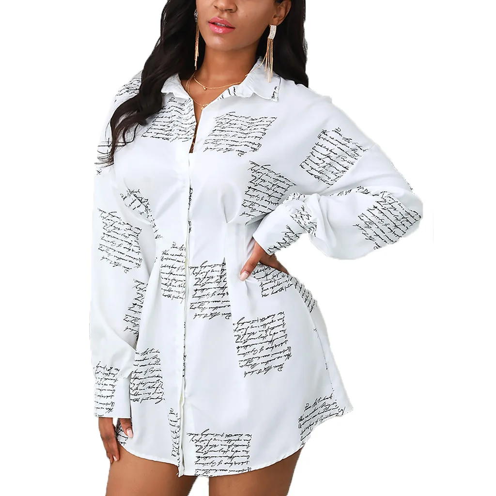 

2021 Fashion Women Vintage Floral Print Lacing Blouse Shirt Autumn Long Sleeve Sexy V Neck Ladies Top Casual Button Female Slim