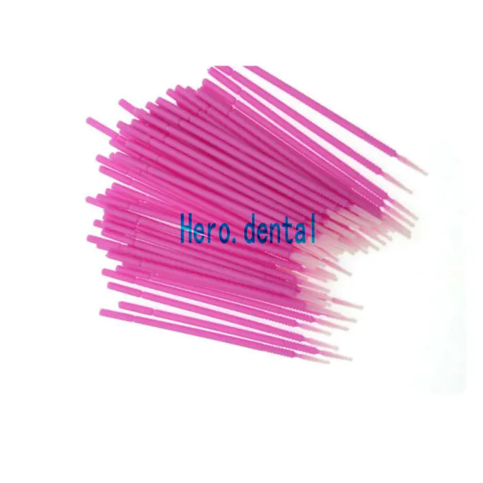 200 шт зубные одноразовые микро щетки стоматологические материалы аппликаторы