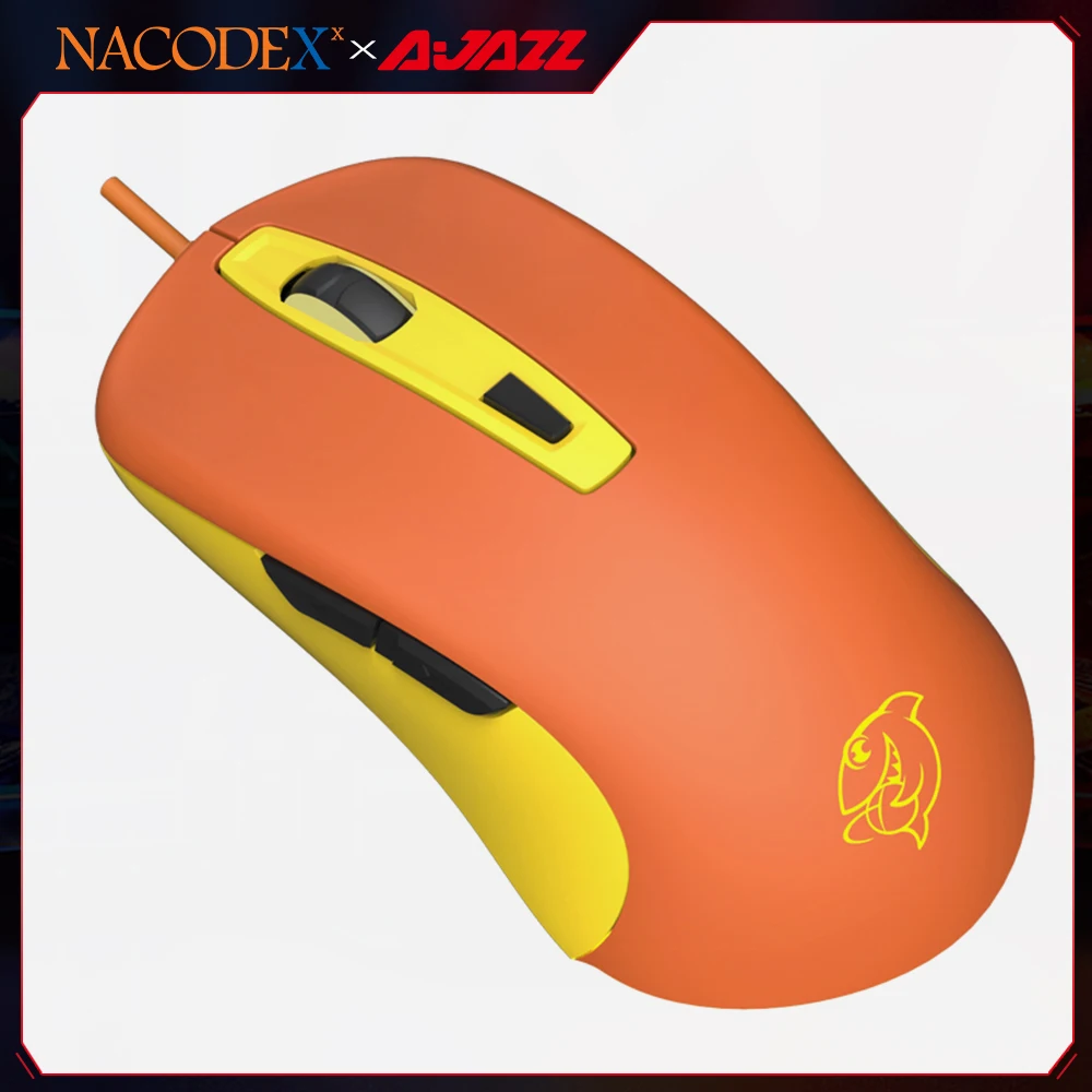 

Ajazz nacodex DMG110 Wired Gaming Mouse Computer Gamer Ergonomic Mouse for Gaming Fps/office DPI Switch