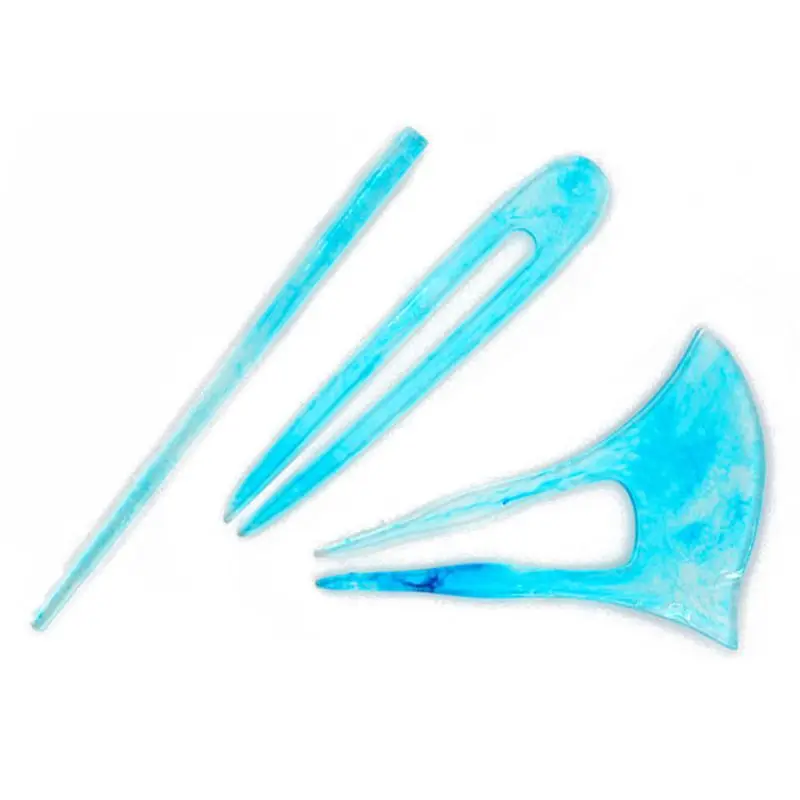 Прозрачная заколка для волос силиконовая форма отливки самостоятельного