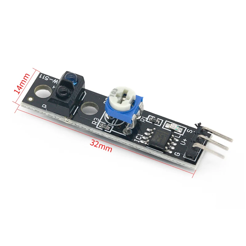 TCRT5000 инфракрасный датчик отражения линейный трек модуль цифровой переключатель