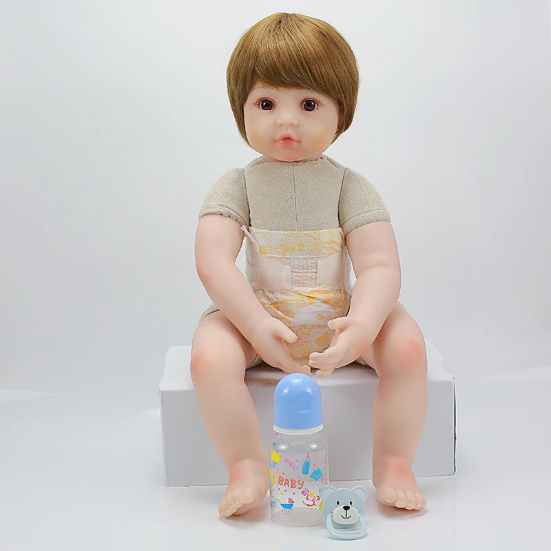 Новые 48 см-58 см Reborn Baby Dolls мягкие силиконовые куклы детские девочка принцесса
