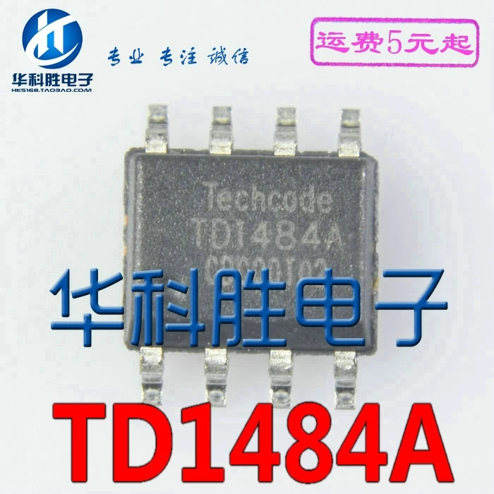 Оригинал 2 шт./TD1484A TD1484 SOP 8 SOP8|Интегральные схемы| |