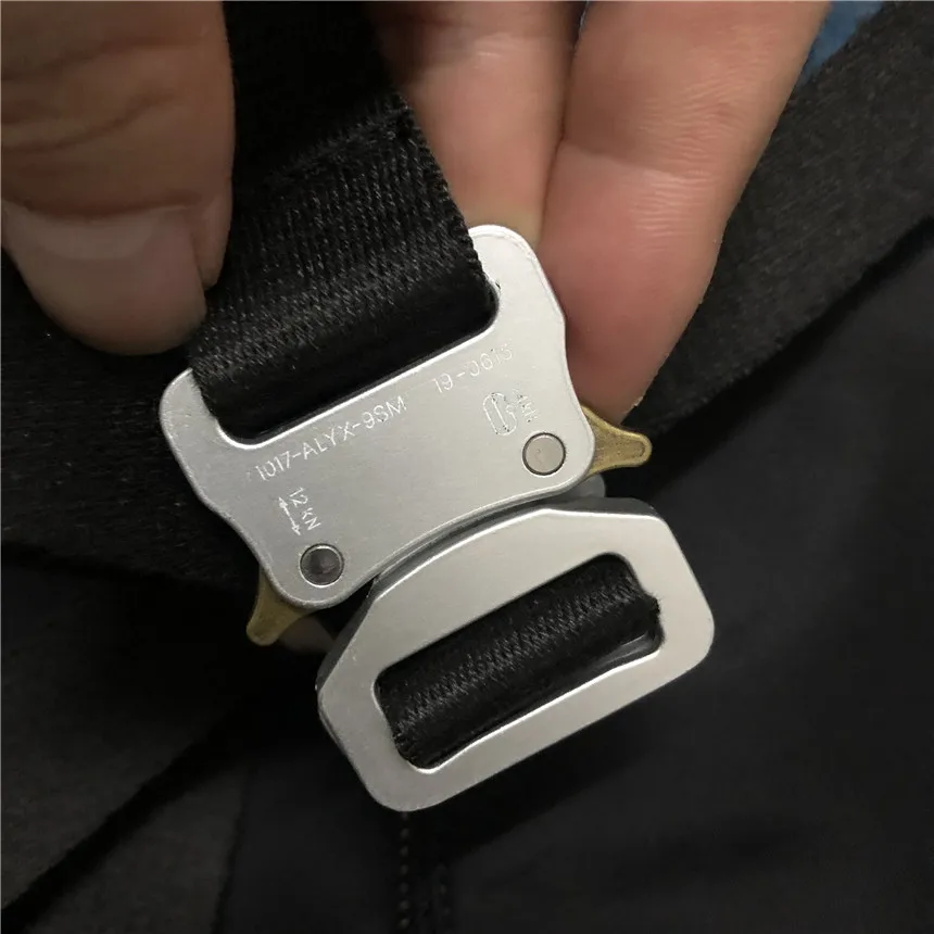 alyx vertical camera bag men women high quality 1017 alyx 9sm vertical backpacks front logo plaque adjustable rollercoaster bags free global shipping