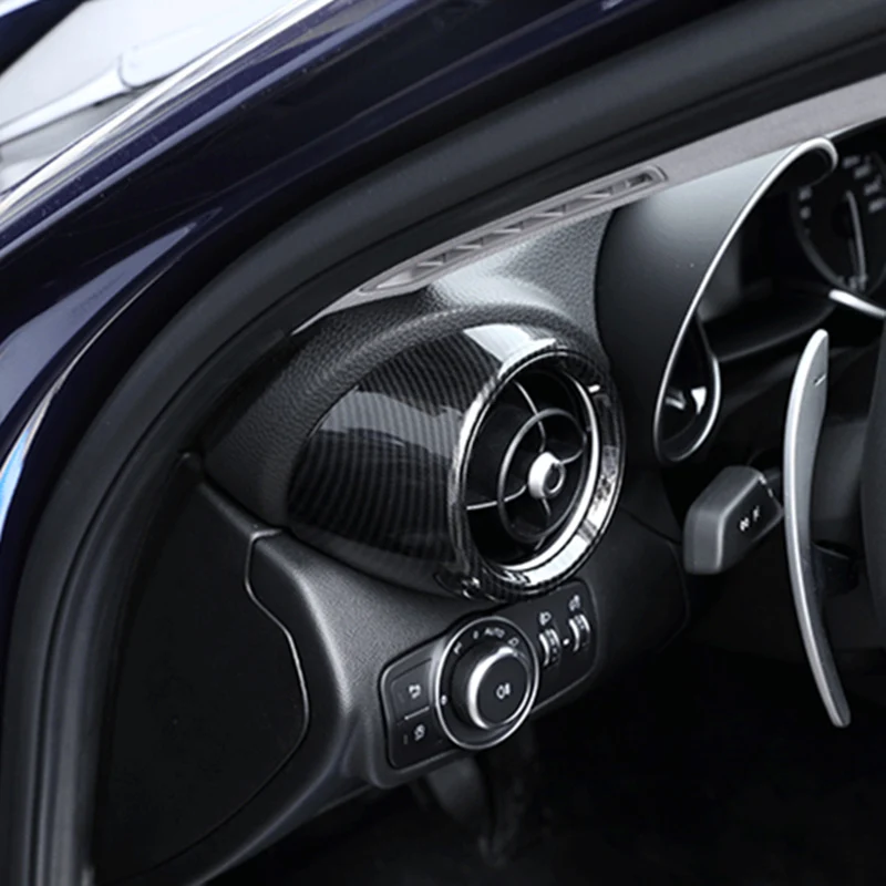 

Car Air Conditioning Outlet Decoration Cover Interior Trim Protection Frame Car Styling Accessories For Alfa Romeo Giulia 952