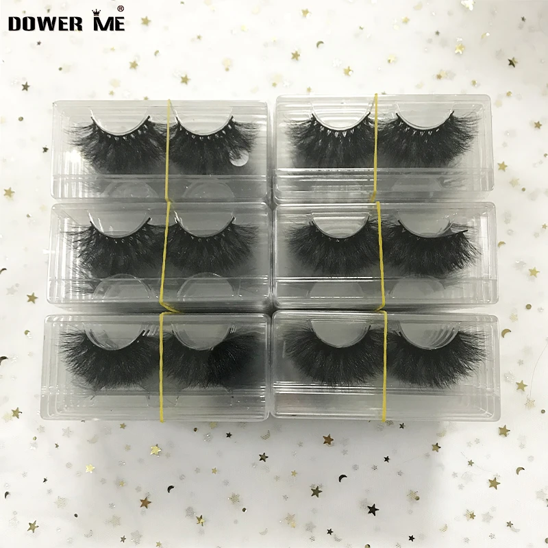 

Dramatic Eyelashes Bulk 25MM Lashes In Bulk 3d Mink Lashes Wholesale Fluffy False Eyelashes Natural Faux Cils Lot Eye Lash