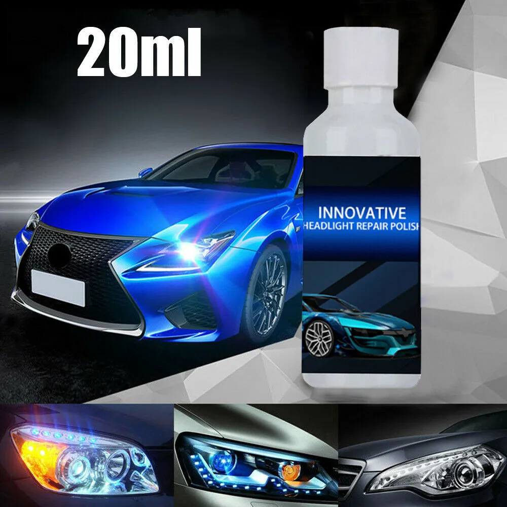 

Accessories Headlight Repair Fluid Automotive Cover Len Restorer Portable