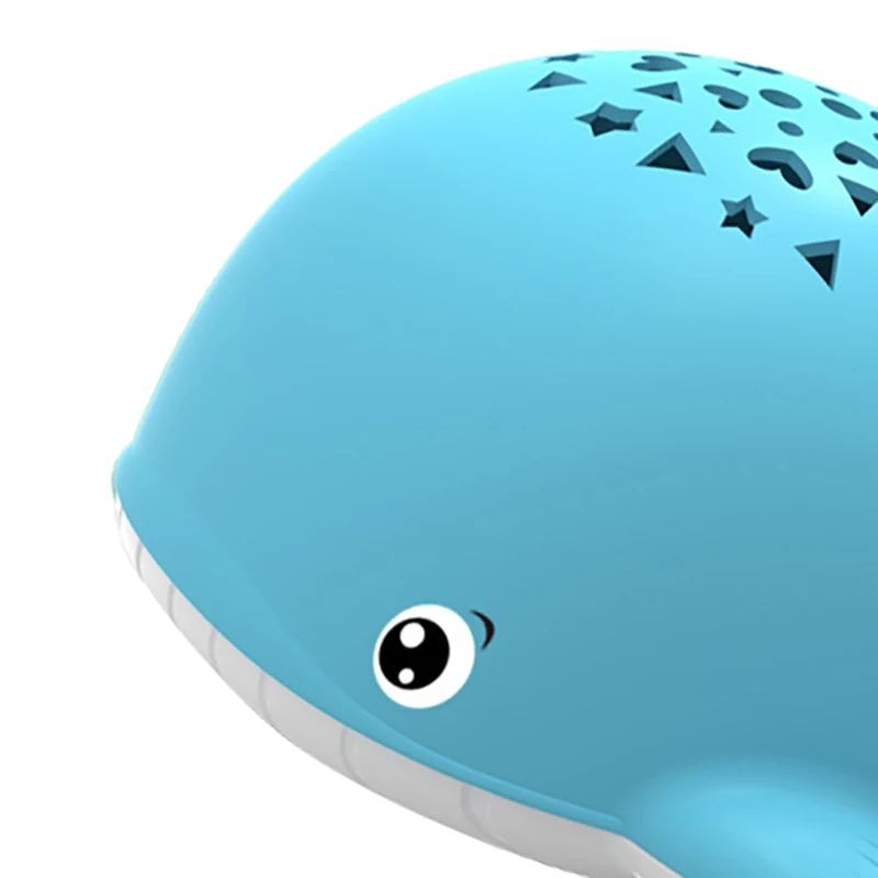 

Whale Night Light Baby Luminous Projector Story Machine Music Player Baby LED Sleep Lamp Animals Lamp Toys Baby Learning Machine