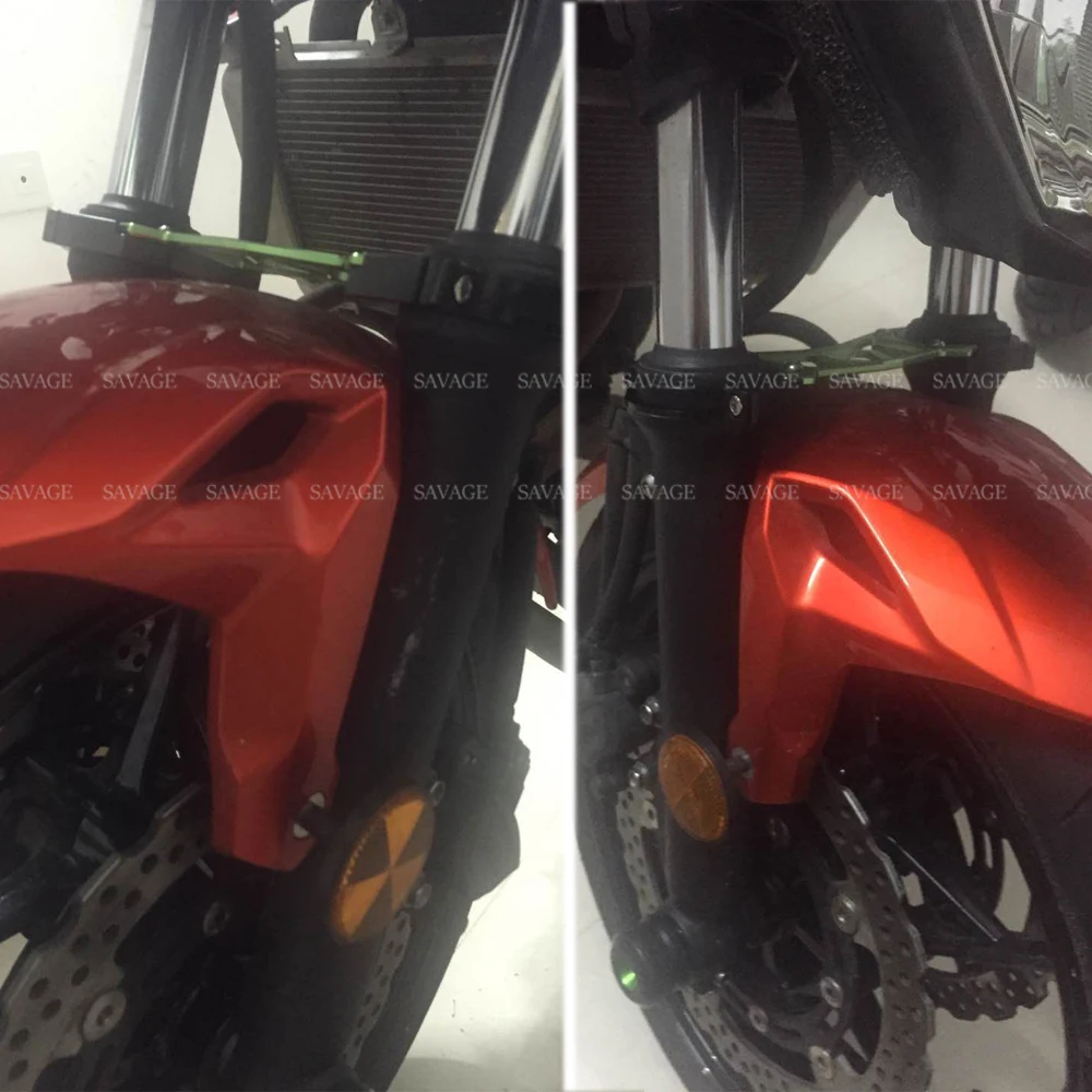 Баланс шок передняя вилка бандажа для KAWASAKI ER6N ER 6N 2009 2016 10 11 12 13 14 15 лет аксессуары