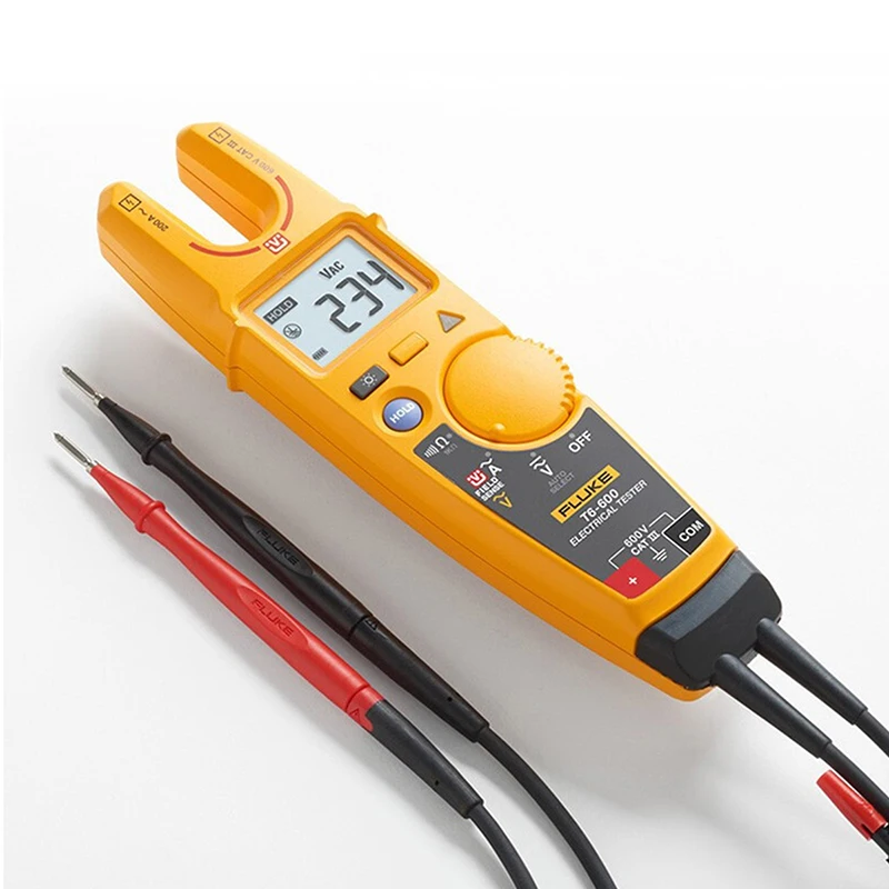 Fluke T6 600 клещи непрерывность тока Электрический тестер Бесконтактное напряжение