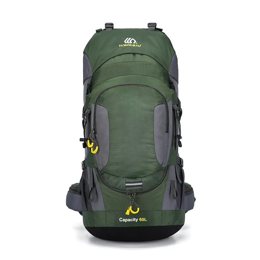 Waterproof Hiking Backpack Rucksack 60L Outdoor Sports Bag Travel Camping Women Trekking For Men | Спорт и развлечения