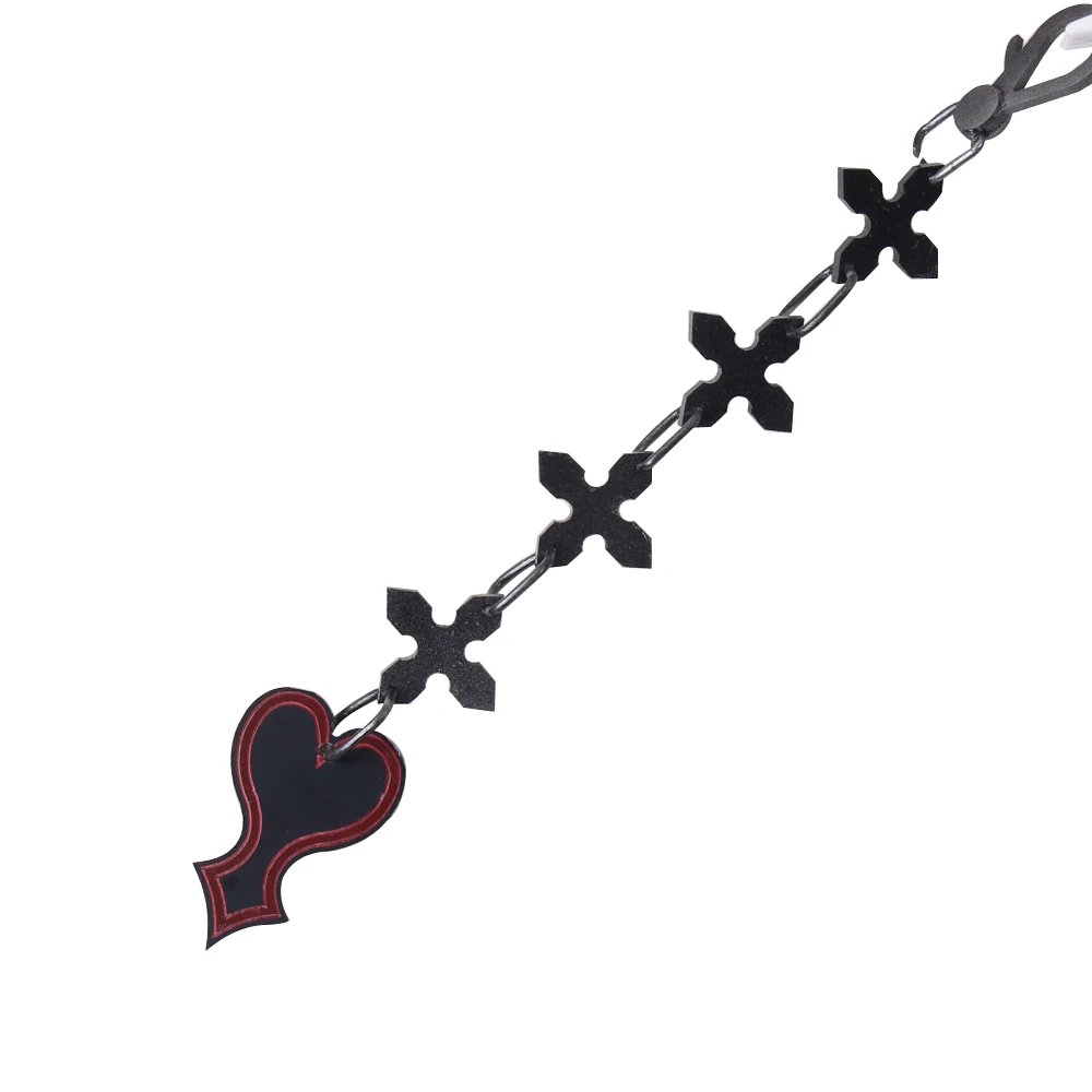 Kingdom Hearts: Birth by Sleep Cosplay Prop Riku Keyblade for Fancy Stage Performance Props on-destructive can pass security