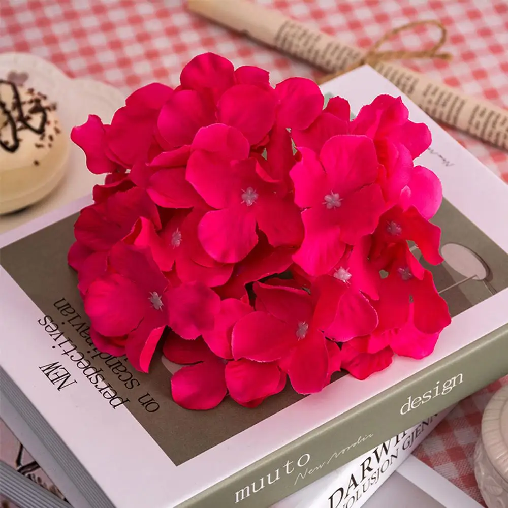 5 шт Розовый шелковые искусственные цветы розы Пион Свадебный букет для