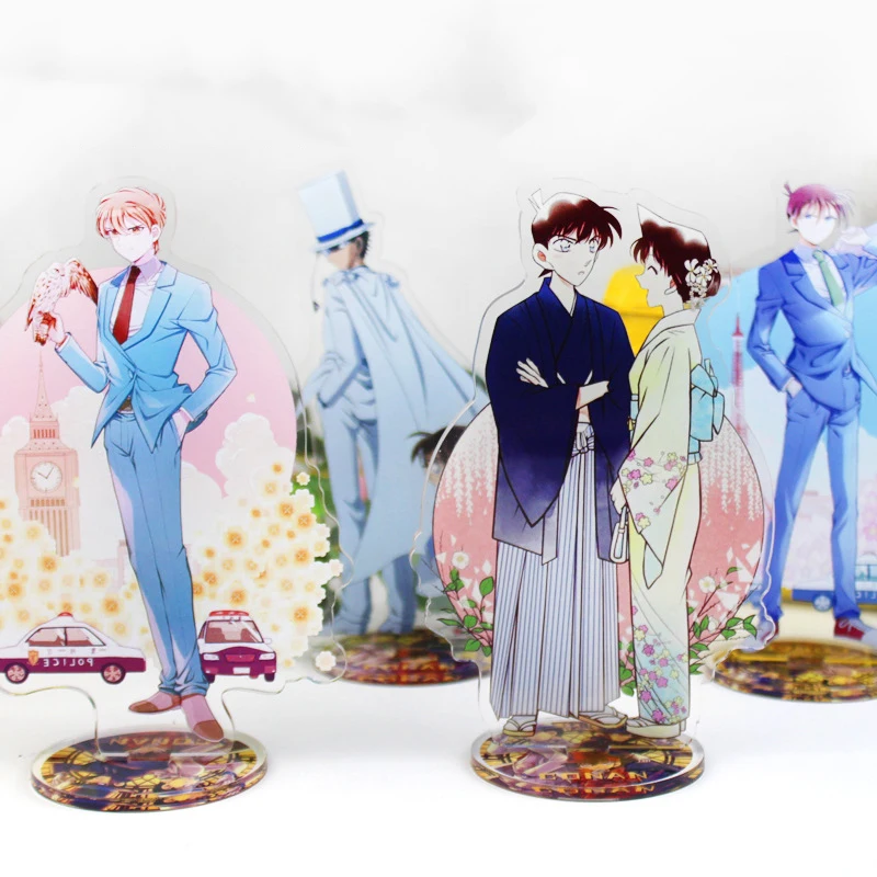 Аниме Detective Conan японский стиль креативный мультяшный милый акриловый орнамент