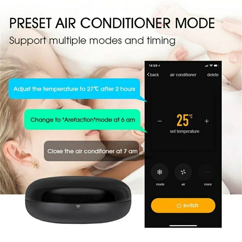 MOOL Универсальный умный Wifi ИК пульт дистанционного управления ler инфракрасный