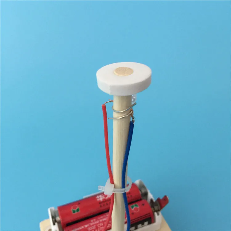 Дети DIY бумажная чашка маленькая настольная лампа Модель научный эксперимент