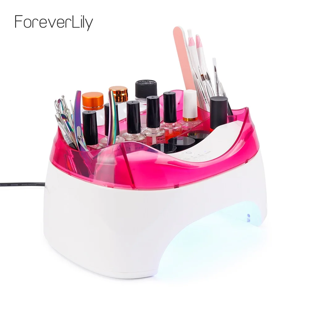 2019 Новый светодиодный УФ лампа для ногтей Сушилка инструмент маникюра