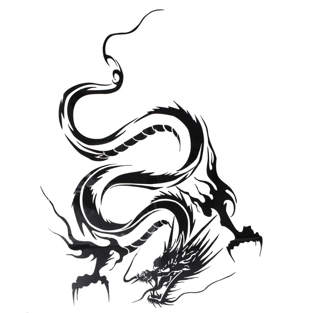 

Креативная Автомобильная наклейка Dragon Totem, автомобили, мотоциклы, окна, бампер, PVC декоративная, хорошо применим к двери автомобиля