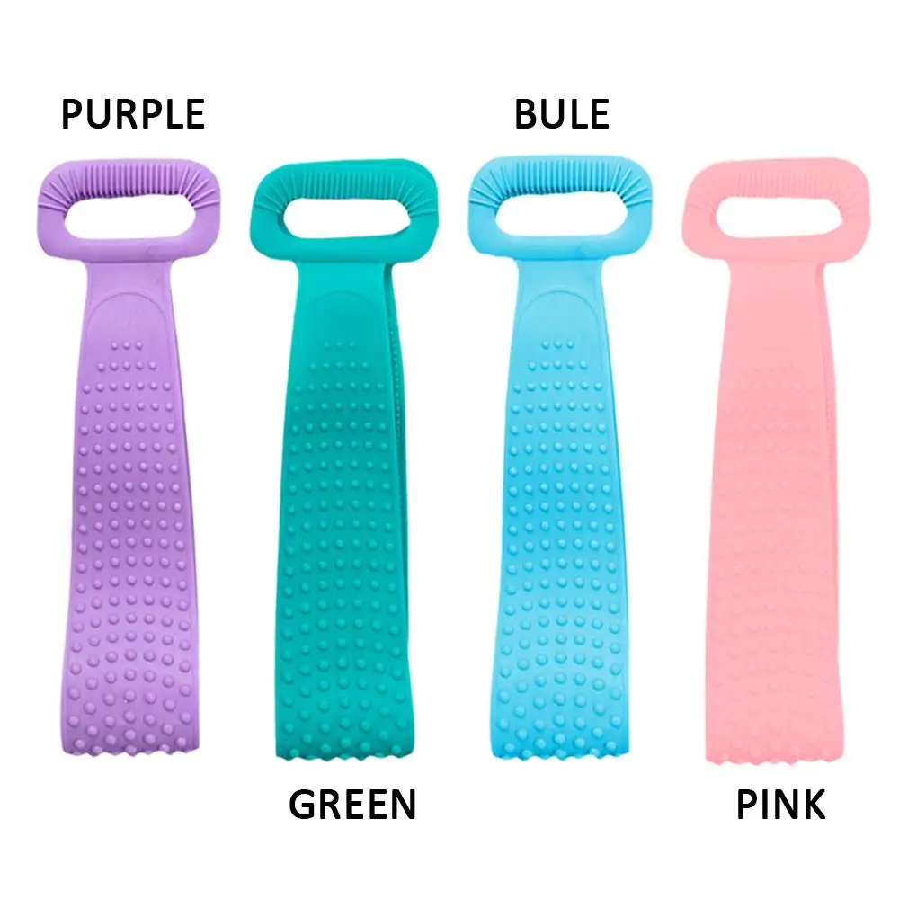 

Multifunction Family Skin Care Bathroom Accessories Bath Sponge Soft Silicone Scrubber Sponge Towel Exfoliating Shower Sponge
