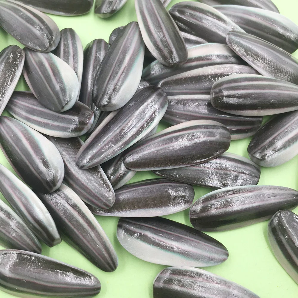 10 шт. милые семена подсолнуха с плоской задней стороной кабошон искусственная