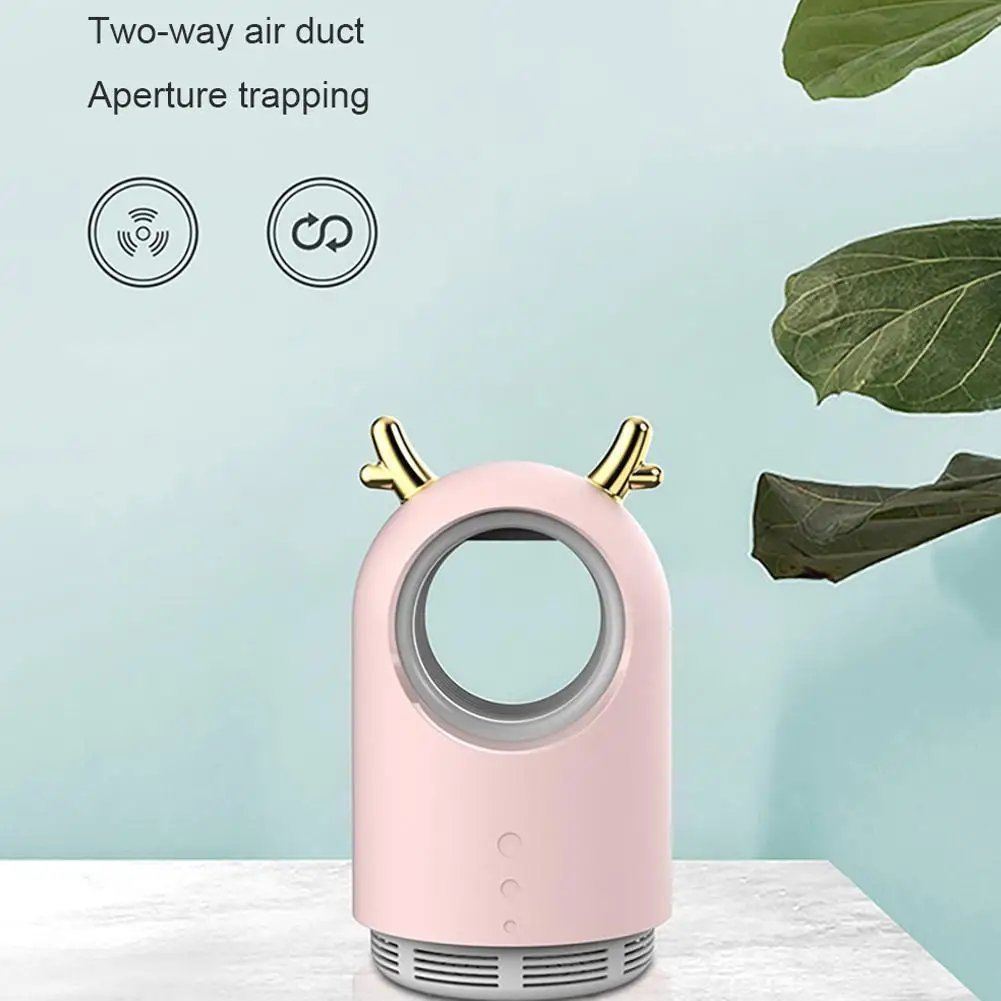 Новинка Отпугиватель комаров Usb домашний рисунок рога физический Ингалятор