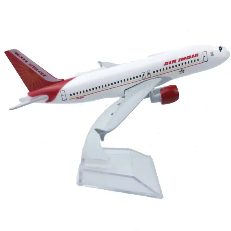 

Air India Aircraft Model 6" Metal Airplane Diecast Mini Moto Collection Eduactional Toys for Children