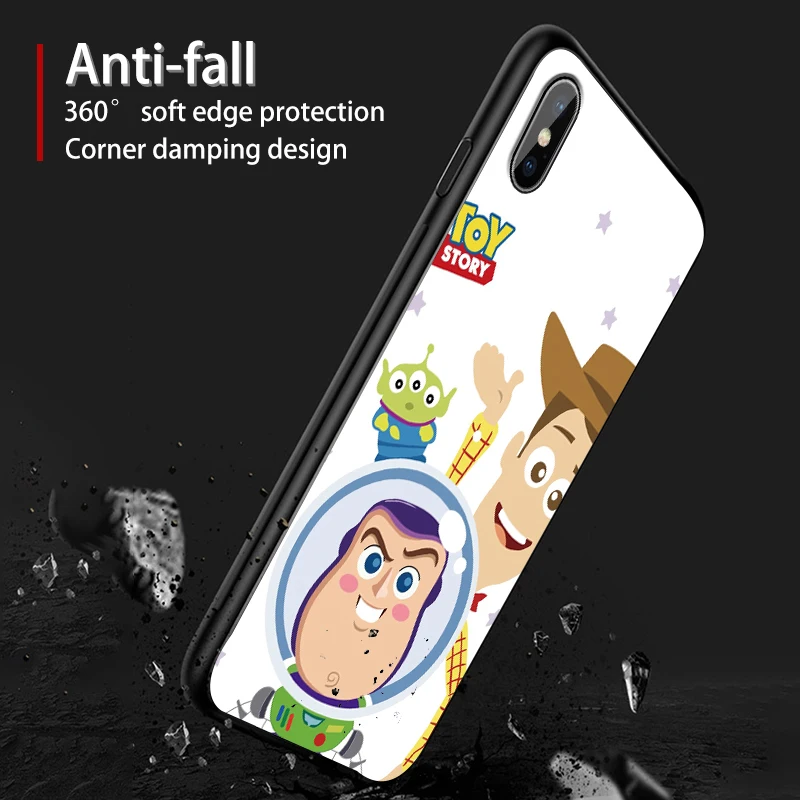 Чехол для телефона iphone 11 Pro Max XR XS MAX X Toy Story Woody Apple 8 7 6 5S s Plus Силиконовый ТПУ