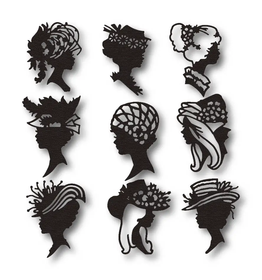 Новое поступление 2021 Дамский Аватар металлическая Форма для резки украшение