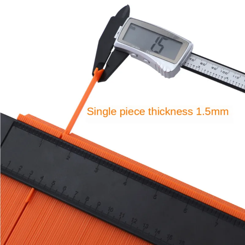 5/10 дюймовый увеличитель контура Дубликатор с металлическим замком для изогнутой