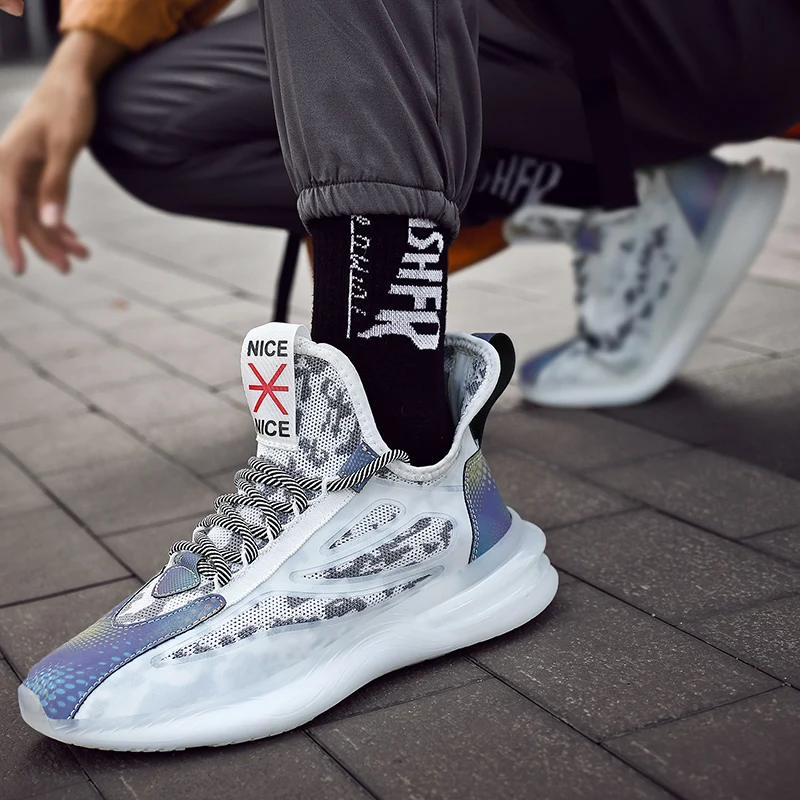 

2020 Autumn Sport Shoes For Men Luxury Brand Mens Running Shoes Non-Slip Men Gym Sneakers Hard-Wearing Athletic Men Footwear