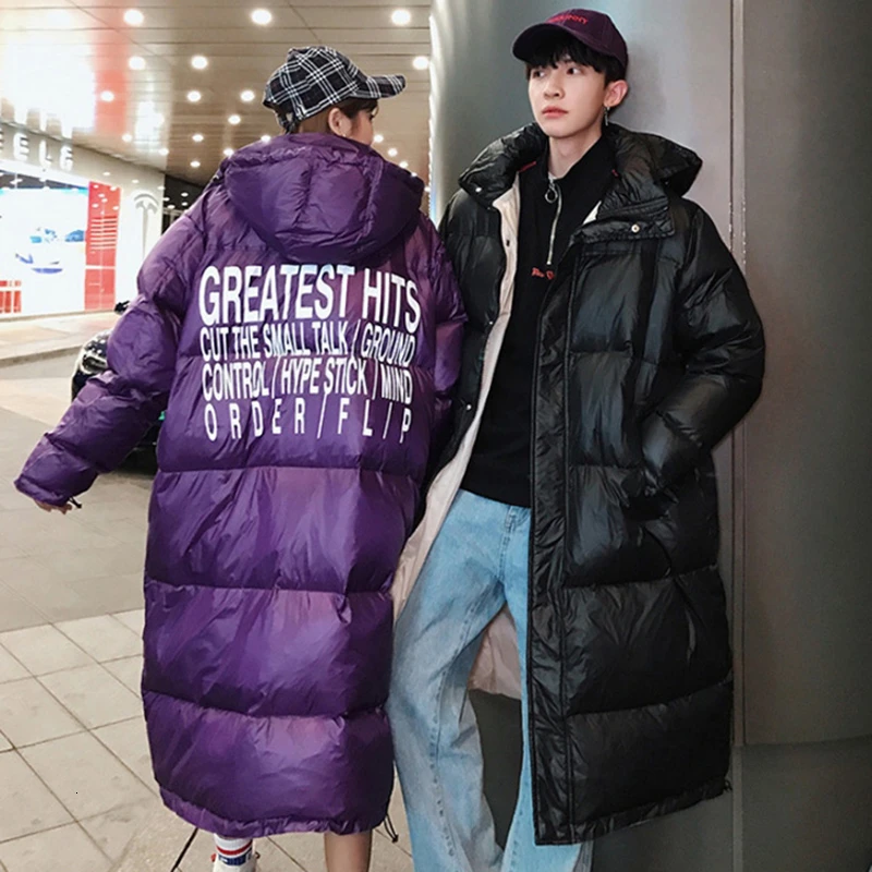 Женские зимние пальто 2021 Длинные парки женская пара черная/желтая/фиолетовая