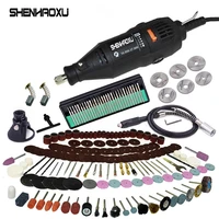 110v230v home diy mini electric drill engraver grinder dremel rotary tool with 192pcs accessories drilling machine power tool