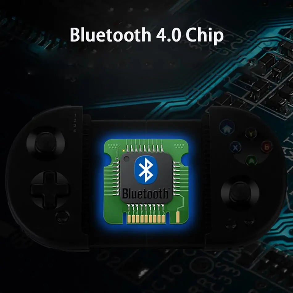 Беспроводной Bluetooth контроллер для игры PUBG Mobile на iPhone и Android 6.0+ / iOS 11.0+ / PC / PS3.
