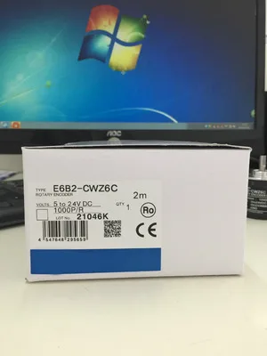 

E6B2-CWZ6C 720P/R OMR Incremental Rotary Encoder 720PPR E6B2CWZ6C NPN Open-collector Output 5-24V DC