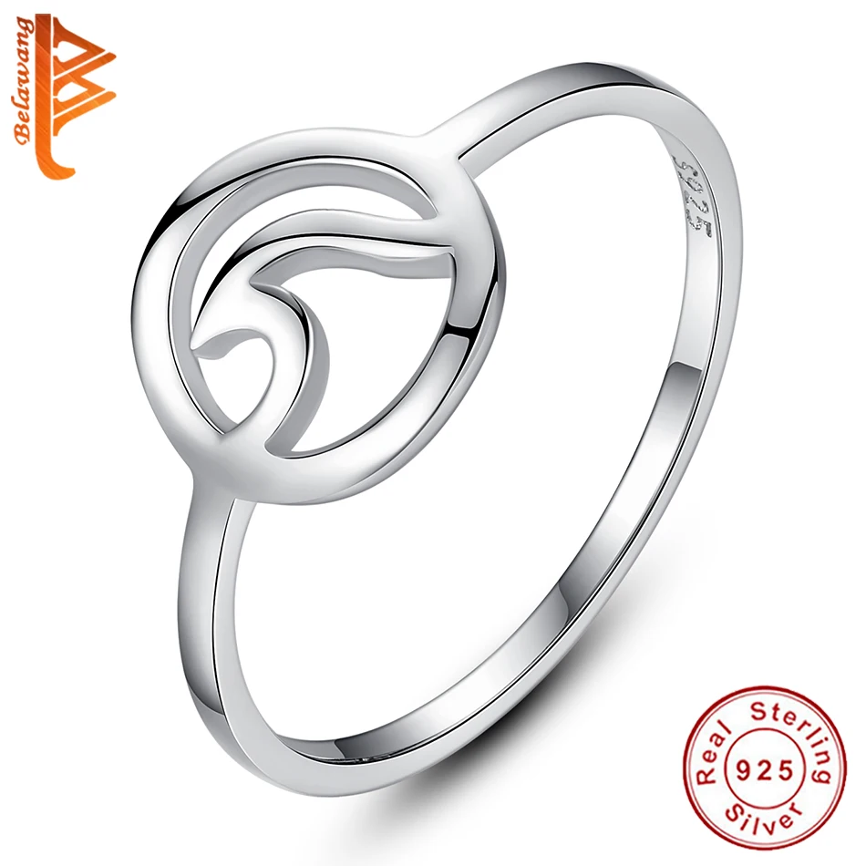 Кольцо женское из серебра 925 пробы ВОЛНИСТОЕ | Украшения и аксессуары